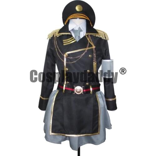 Anime K Project Neko Spoon Military Uniform Suit Dress Cosplay Costume