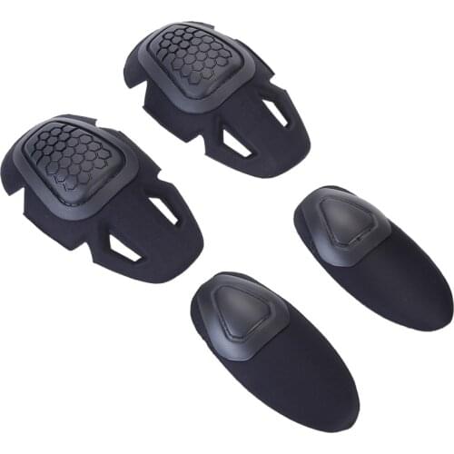 Tactical Knee and Elbow Pads Protective Set for G4 Combat Uniform Paintball Hunting Airsoft Universal Sports Safety Accessories