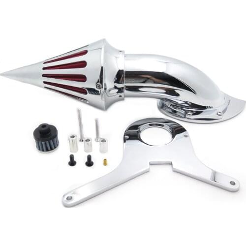 Aftermarket free shipping motorcycle parts Spike Air Cleaner Kits filter for Honda Aero 750 VT750 all year 1986-2012 Chrome