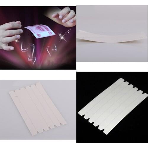New 1Pcs Funny Elastic Stretch Invisible Hidden Coil Thread Haunted Children Magic Performing Props Magic Trick Float