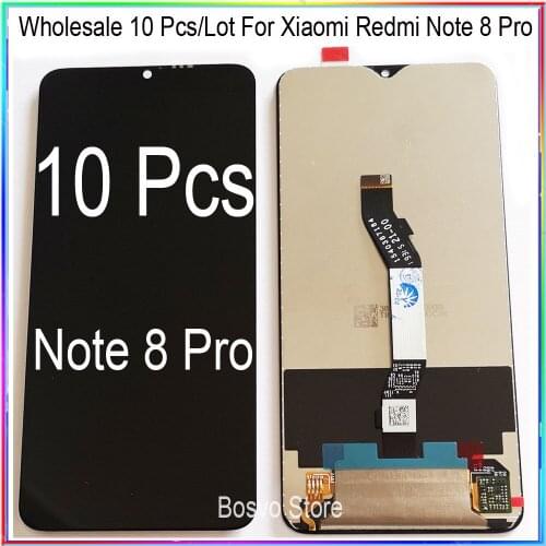 Wholesale 10 Pcs/Lot For Xiaomi Redmi Note 8 Pro LCD screen display with touch assembly