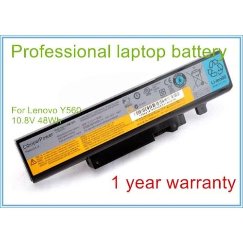 Original Battery for B560 V560 Y560 Y460 batteries L09S6D16 L09L6D16 L09N6D16 48Wh