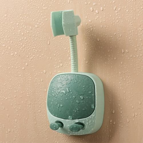 Handheld Shower Holder Adjustable 360 Degree Rotation Punch-Free Shower Mounting Brackets Home Multifunctional Bathroom Supplies