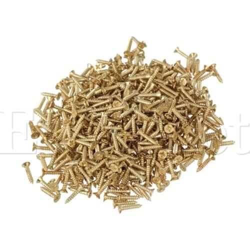 2 x 10mm 100g Antique Flat Head Self Tapping Wood Screw Iron Hardware Accessorie