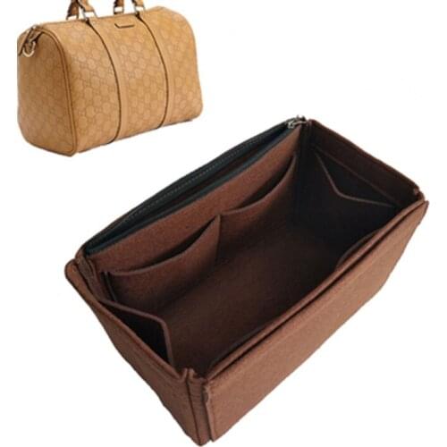 For Ophidia Boston small Medium bag Purse Insert Organizer Makeup Handbag travel Organizer Inner Cosmetic Bag