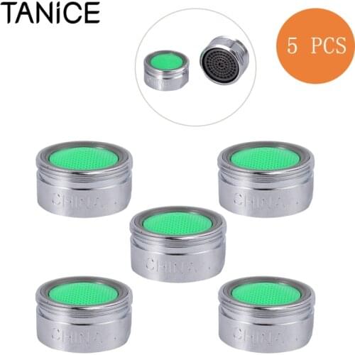 TANiCE 5 Pieces M24 Aerator Male Thread Aerator Mixing Nozzle Aerator