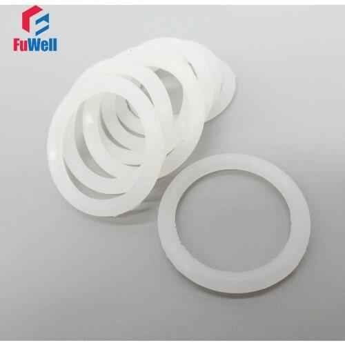 White O Ring Seals Gasket 5mm CS Food Grade Silicon Sealing Ring OD 130/135/140/145/150/155/160/165/170/175/180mm O-rings