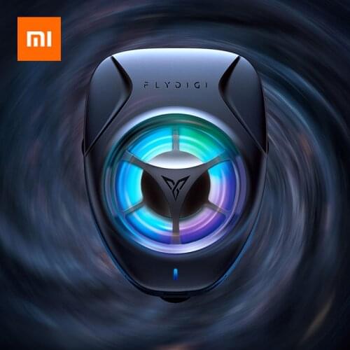 Xiaomi Newest Mobile Phone Cooler 3-Level Phone Heat Sink Cooling Fan with RGB Backlight Universal Mobile USB Game Cooling Fan