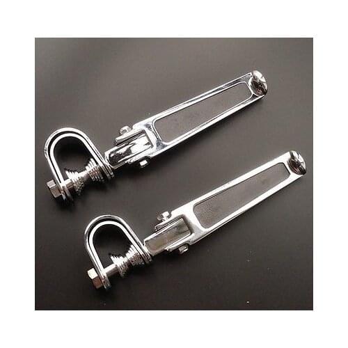 1"-1 1/4" CRASH BAR ENGINE GUARD HIGHWAY PEG PEGS FOOTPEGS for HARLEY FL XL Cruiser