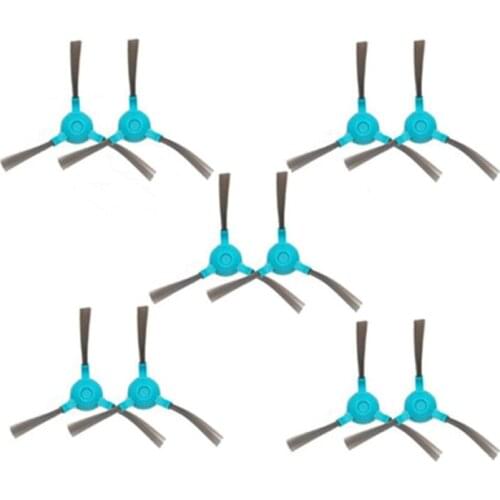 10 Pack Side Brush for Conga 1390 1290 Vacuum Cleaner Car Robot Cleaner Home Cleaning Tool Accessories