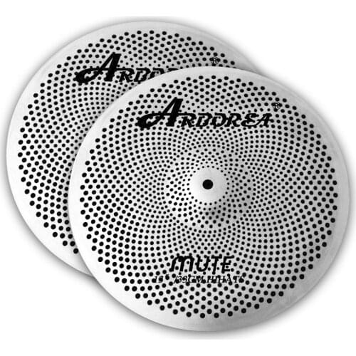 Arborea colorful Mute Cymbal 14" hihat Cymbal for Drummer