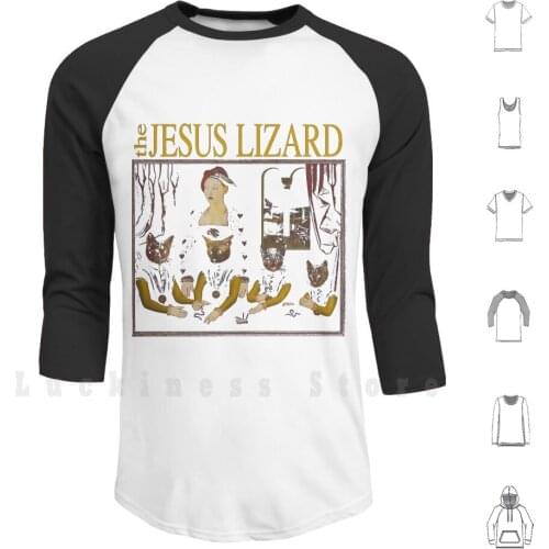 The Jesus Lizard Hoodies Long Sleeve The Jesus Lizard Punk Rock Alternative Yow