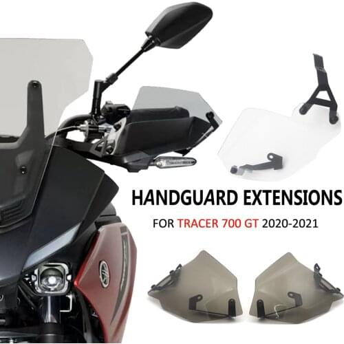 New Motorcycle Clear Handguard Extensions FOR Yamaha MT-07 Tracer 700 GT TRACER 7 GT 2020 2021