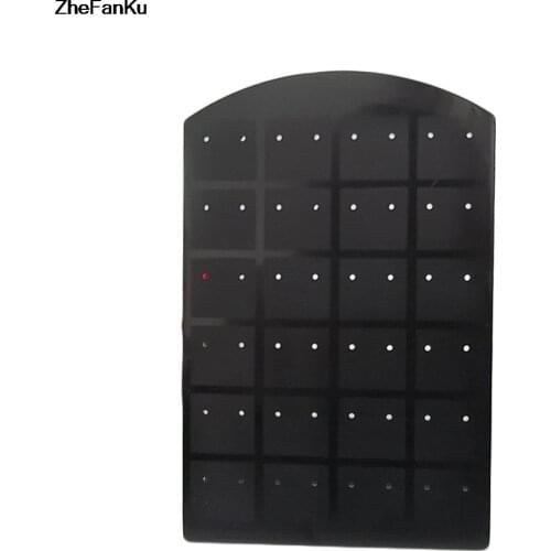 New 3 Size Fashion Earrings Ear Studs Jewelry Show Plastic Jewelry Display Rack Metal Stand Organizer Holder Christmas