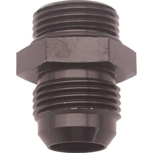ORB-10 O-ring Boss AN10 10AN to AN12 12AN Male Adapter Fitting Black