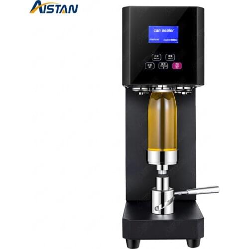 RC55H New Upgrade Automatic Plastic Aluminum Bubble Tea Can Sealer Tin Can Sealing Machine Can Sealer