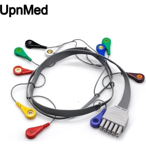 Compatible Contec TCL 5000 Holter 10 Lead ECG Cable