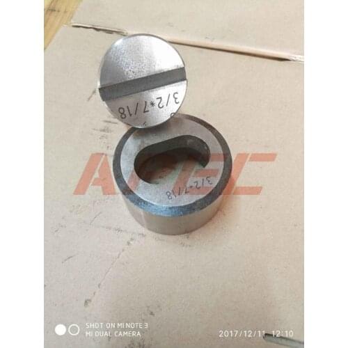 Metal punch & die for punching machine (6,10,12,14,16,18,20,22,24,26,28,30,32,34,36,38,40mm...) punch die