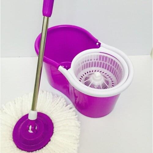Spin Touchless Mop Microfiber Head Bucket Dust Easy Tile Tools Mop Floor Polisher Mopa Limpieza Suelo Home Cleaning DE50TB