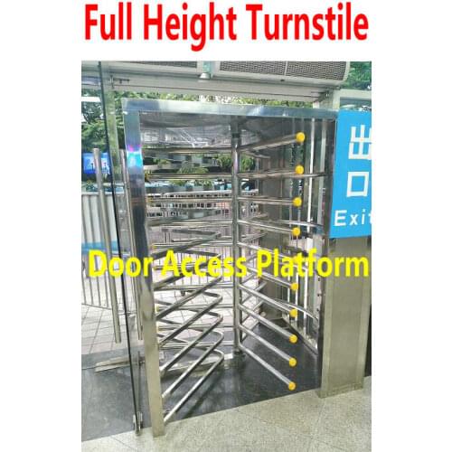 High quality full height turnstile, speed gate, entrance turnstile,Security barrier access control turnstile rotate turnstile