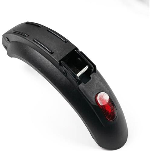 Electric Scooter Rear Fenders Mudguard Scooter Replacement Accessory with Tail Light for KUGOO S1 and S1 PRO S3 and S3 PRO