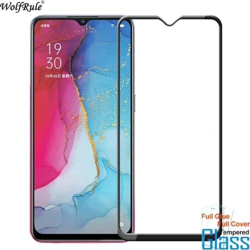 Glass For OPPO Reno3 Screen Protector Full Glue Cover Tempered Glass For OPPO Reno3 Glass HD Protective Phone Film Reno 3 6.4