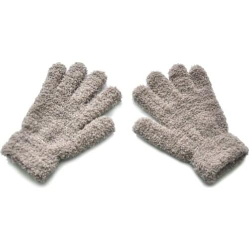 Winter Warm Kids Gloves Children Stretch Mittens Boys Girls Full Finger Gloves Q1FE