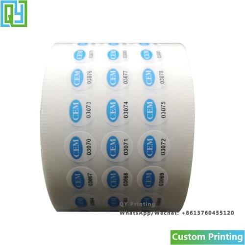 2000pcs 15X15mm Free shipping Custom printing logo printing stickers serial number tamper evident security seal VOID labels