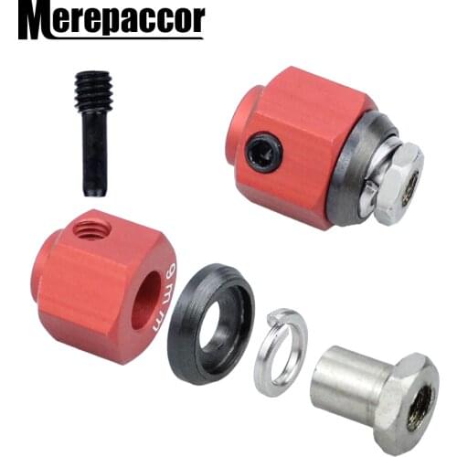 4Pcs/set 12MM Metal Wheel Hex Hub for 1/10 RC Car Traxxas TRX4 TRX-4 RC Crawler 6 8 9 10 11 12mm Thickness RC accessories