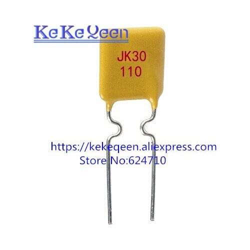 50PCS/LOT Self Recovery Fuse JK30-110 30V 1.1A 1100MA PPTC