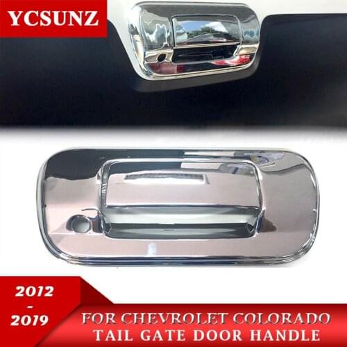 Car Styling ABS Chrome Tail Gate Cover For Chevrolet Holden Colorado 2012 2013 2014 2015 2016 2017 2018 2019 2020