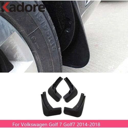 For Volkswagen Golf 7 Golf7 2014-2018 Mud Flap Splash Fender Splasher Shield Mudguard Defensive Mudflap Dirtboard Accessories