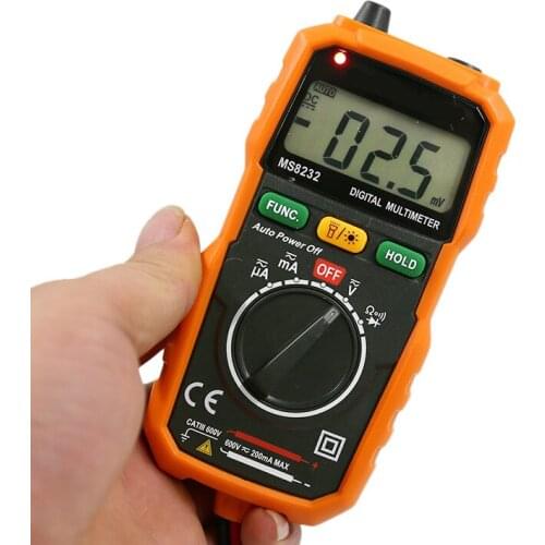 MS8231 Household Automatic Digital Multimeter Universal Table Without Gear Shifting Intelligent Anti-Burning High Accuracy