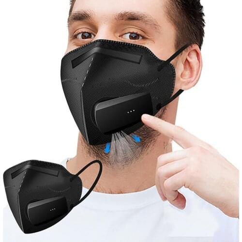 Air Face Cover Fashion Anti-Odor Replaceable Filter Element Head-mounted Portable Mini Air Purifier Cover for Outdoor Tools