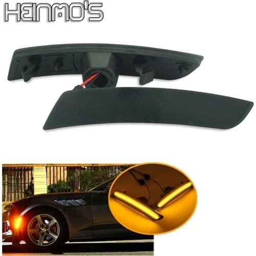 For Chevrolet Checy Camaro 2016 2017 2018 2019 LED Front Rear Side Marker Lights For Chevrolet Camaro 2016-2019 Side Marker Lamp