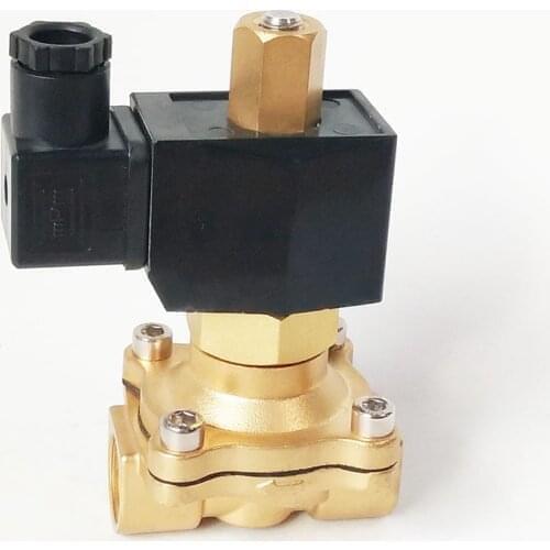 24 volt solenoid valve normally open direct acting 3/4"