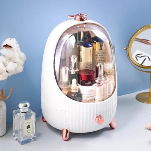 Woman Skin Care Cosmetic Storage Box Jewelry Nail Polish Lipsticks Storage Case Make Up Container Desktop Beauty Display Shlef