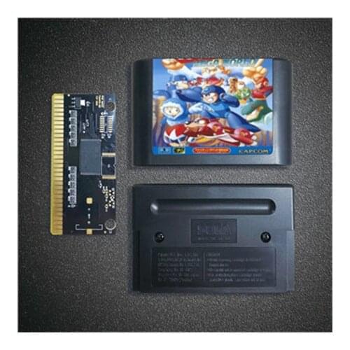 Rockman Mega World - 16 Bit MD Game Card for Sega Megadrive Genesis Video Game Console Cartridge