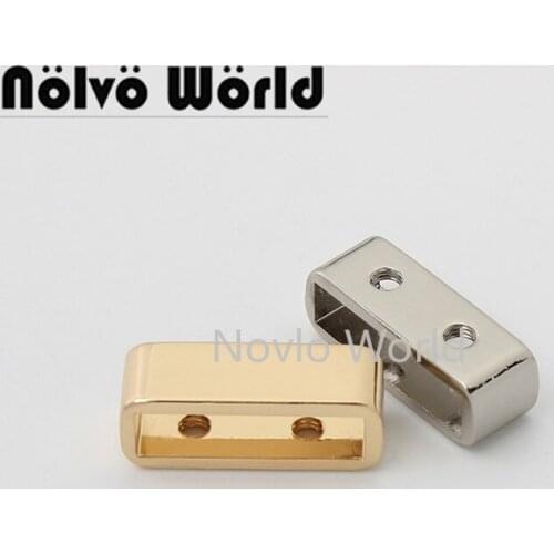 10-50 pieces 4 colors 23*8mm 20mm inner oval rings for chain purse belt strap connector oval buckles leather accessories