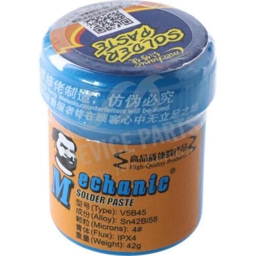 CREAM LIQUID SOLDER MECHANIC SOLDER PASTE V5B45 [42G] 138 °C Repair Tool Mobile Phone Repair Tools