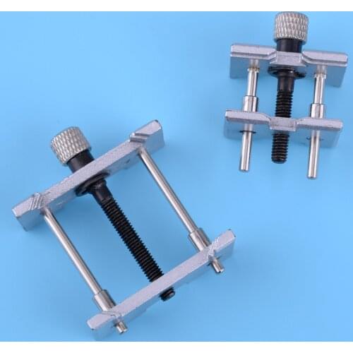 LETAOSK 2Pcs 2 in 1 Adjustable Wrist Watch Movement Case Holder Watchmaker Opener Repair Tool