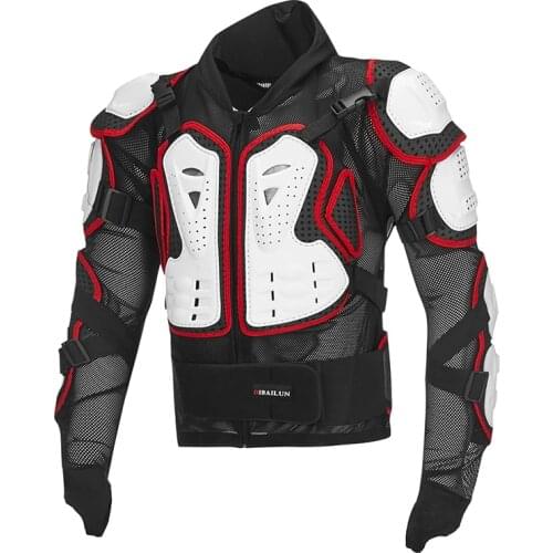 Motorbike Reflective Armor Jackets Motorcycle Full Body Armour Protective Gear Vest Racing Clothing Turtle Unisex Jackets