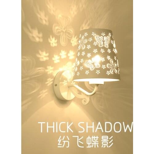 Wall lamp bedside lamp wall bedroom simple modern European style American living room led stairs aisle lamps