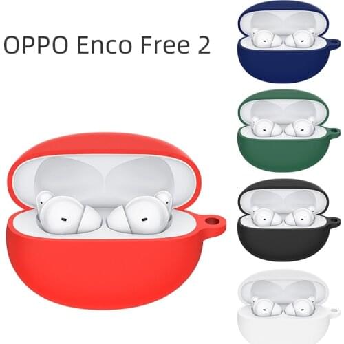New Anti-scratch Protective Cover Silicone Case Protector for OPPO Enco Free2 Luxury Thin Wireless Headphone Cases