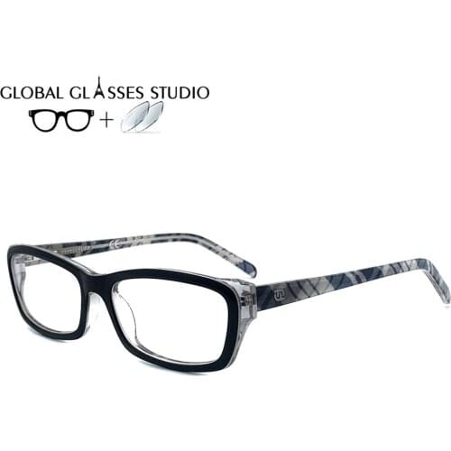 Optical Glasses Frame Eyeglasses Men Women Acetate Eyewear Frames Myopia Glasses MOD.FLV.063
