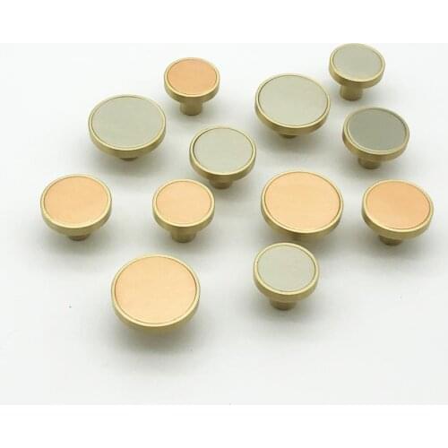 Solid brass knob Dresser Drawer Knobs Pulls Handles / Cupboard Knobs Furniture Cabinet Handle Pull Hardware