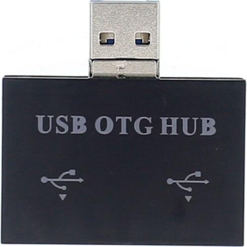 Pingle USB2.0 Male to Dual 2 Port USB Splitter Hub Adapter Converter Twin Charger Charging USB Plug for Laptop Computer PC