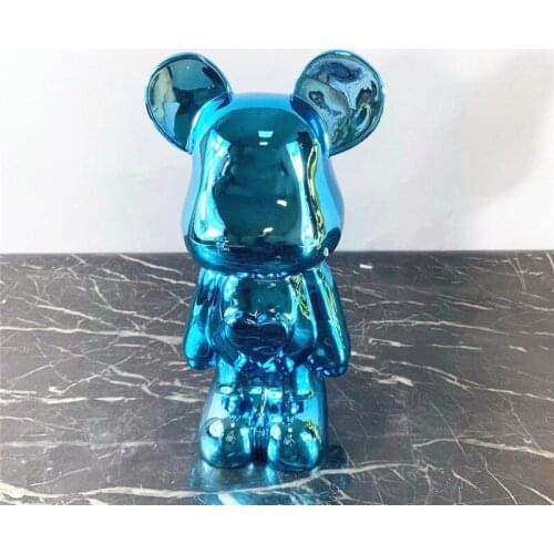 Wanghong violent Bear Ornament clothing shop window model room hotel soft decoration FRP cartoon sculpture