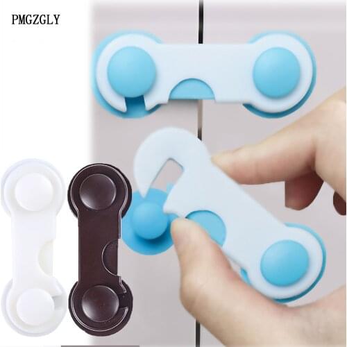 4pcs/set Cabinet Lock Cupboard Door Drawer Safety Locks Children Security Protector Baby Protection Safety Lock Saftey