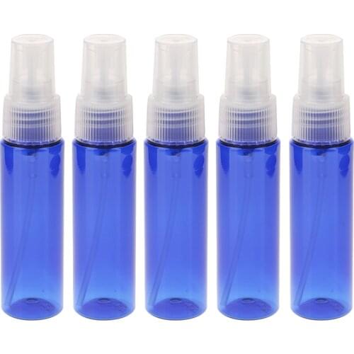 5pcs Empty Spray Bottles Container Refillable Perfume Makeup Travel